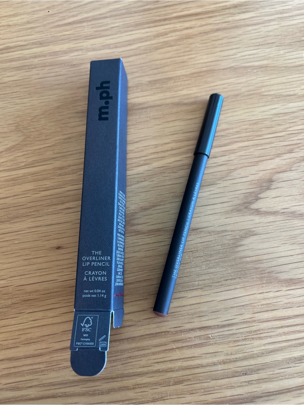 M.PH BY MARY PHILLIPS The Overliner Lip Liner Pencil Color Skinny Dip NIB